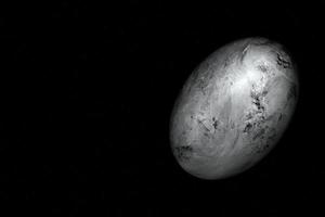 Dwarf planet Haumea - Solar System photo