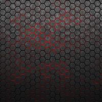 Futuristic and technological hexagonal background. 3d rendering photo