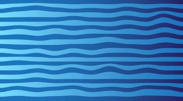 Wavy lines hand drawn pattern. Abstract geometric background design. Vector light blue and dark blue pattern
