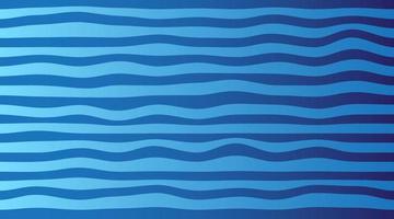 Wavy lines hand drawn pattern. Abstract geometric background design. Vector light blue and dark blue pattern