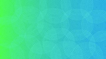 Circles abstract geometric on blue and green background. Vector design