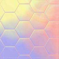 Artistic stylish geometric background with hexagonal structure textured. vector