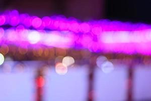 Colorful bokeh lights photo