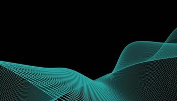 Abstract 3d mesh wave background. Futuristic technology style. Elegant background for business presentations. photo