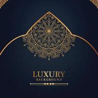 Luxury Arabesque Mandala Background with golden elements..  arabesque pattern arabic islamic east style vector