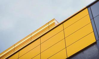 Abstract fragment of urban architecture photo
