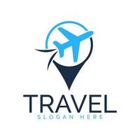 archivo de vector libre de diseño de logotipo de viaje