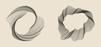 Swirl, twirls and spiral vector eps 10