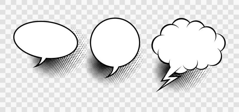 comic speech bubble vector eps 10