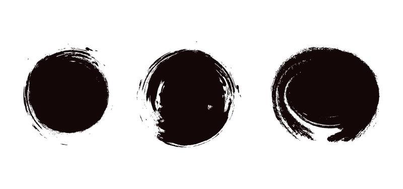 Vector Grunge Circle. Grunge Round Shape Vector