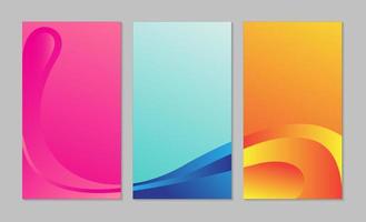 abstract background vector, wave shape vector