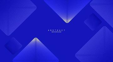 Abstract background, blue and square lines vector