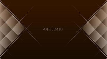 abstract background, box shape on chocolate vector