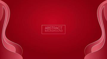fondo abstracto rojo, diseño simple vector