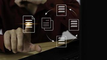 sistema de gestión de documentos dms base de datos de documentos en línea y automatización de procesos para administrar archivos de manera eficiente foto