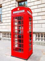 HDR London telephone box photo