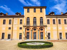 hdr villa della regina, turín foto