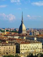 hdr mole antonelliana, turín foto