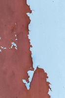 Rusty wall peeling paint background photo