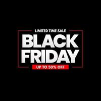 Black Friday Sale Stroke Background. Vector Illustration