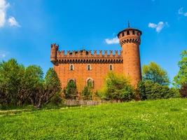 HDR Medieval Castle Turin photo