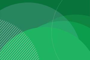 green minimal geometric background vector