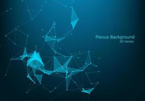 Abstract network connection background vector