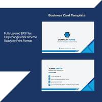 Business Card Template vector