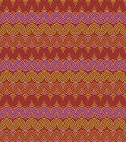 Double wave circle pattern with after sunset color suitable for background or wallpaper