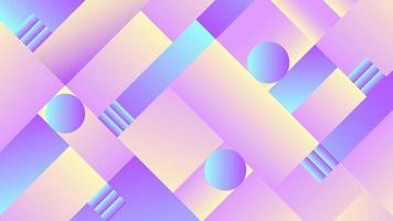 Modern abstract geometric diagonal colorful background vector