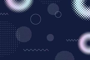 Geometric abstract halftone background vector