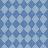Classic diamond check pattern, blue and white checks pattern vector