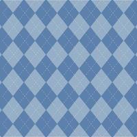 Classic diamond check pattern, blue and white checks pattern vector