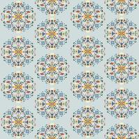 Seamless pattern. Flowers, branches and leaves in botanical composition. Vegetal natural ornamentation vector