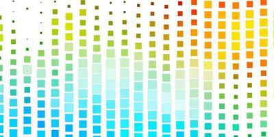 Light Blue, Green vector layout with lines, rectangles.