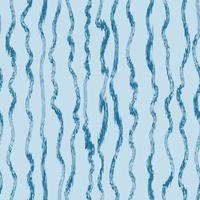 Grunge lines endless background. Abstract wave seamless pattern. Distorted backdrops with sea, rivers or water texture. Wavy beach brush stroke wallpaper vector