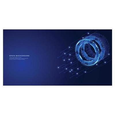 The abstract background of metaverse and big data