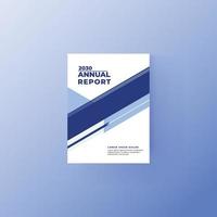 Brochure and book cover design template vector