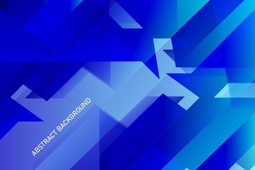 resumen geometría fondo azul degradado color vector