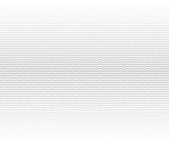 Wave, zigzag lines pattern. Black wavy line on white background. Texture vector - illustration