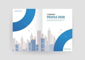 Brochure and book cover design template vector