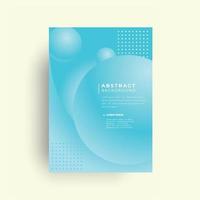 Brochure and book cover design template vector