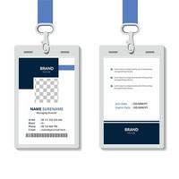 BUSINESS ID CARD TEMPLATE VECTOR