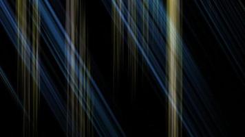 Abstract background with moving particles in black.Blue light loop animation. video