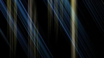 Abstract background with moving particles in black.Blue light loop animation. video