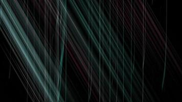 Abstract background with moving particles in black.Blue light loop animation. video