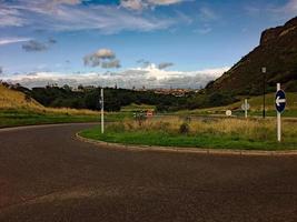 una vista de edimburgo en escocia foto