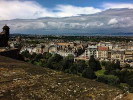 A view of Edinburgh in Scotland photo