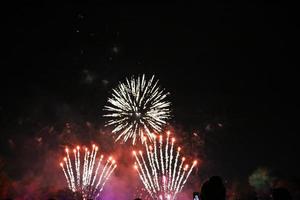 A view of a Firework display photo
