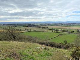 A view of the Shropshire Countryside at Haughmond Hill